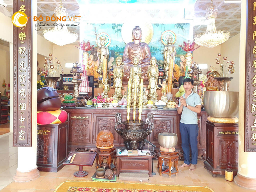 Đúc tượng Phật đồng uy tín tại An Giang
