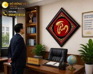 TRanh chữ Tâm