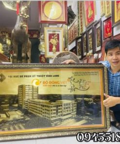 Bức Tranh trường Đại học sư phạm Kỹ Thuật Vĩnh Long