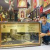 Tranh trường học thiết kế theo yêu cầu